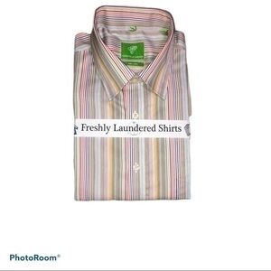 Forsyth of Canada long sleeve rainbow stripes